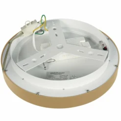 Lampes Dorées-Luminaires Steinhauer Ringlede Plafonnier LED Or, 1 lumière