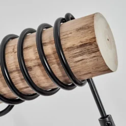 Lampes Vintages & Rétros-hofstein Ripoll Boule lumineuse, Applique murale Écru, Noir, 1 lumière