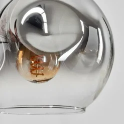 hofstein Ripoll Boule lumineuse, Applique murale Écru, Noir, 1 lumière