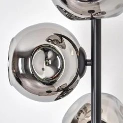 Suspension Verre Fumé-hofstein Ripoll Lampadaire Chrome, Fumé, 4 lumières