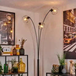 hofstein Ripoll Lampadaire Clair, 3 lumières