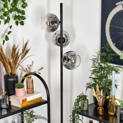 hofstein Ripoll Lampadaire Clair, Fumé, 3 lumières