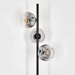 hofstein Ripoll Lampadaire Clair, Fumé, 3 lumières