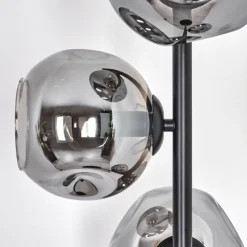 hofstein Ripoll Lampadaire Fumé, 4 lumières