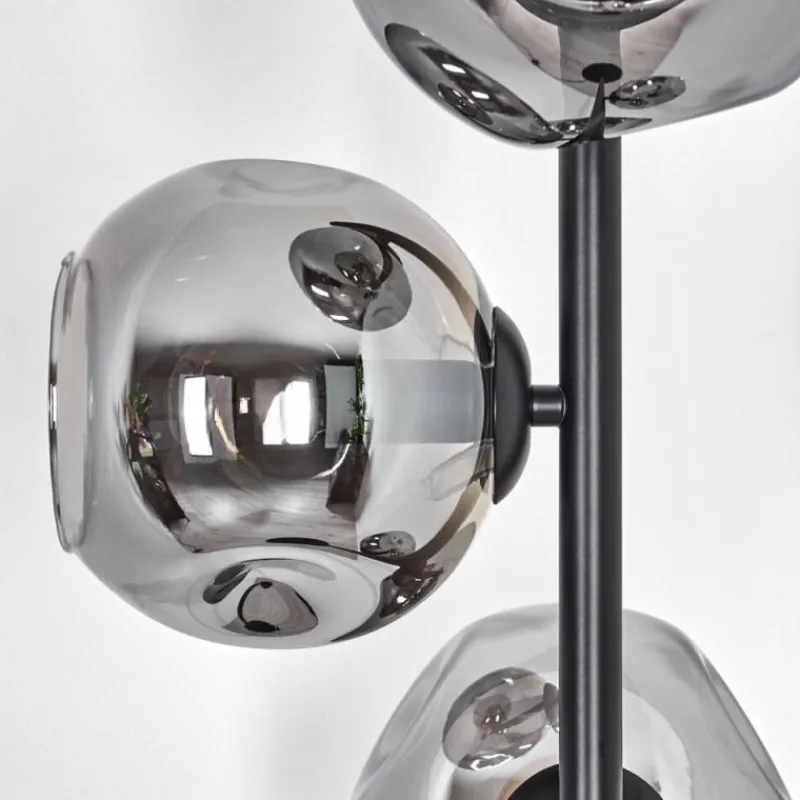 hofstein Ripoll Lampadaire Fumé, 4 lumières