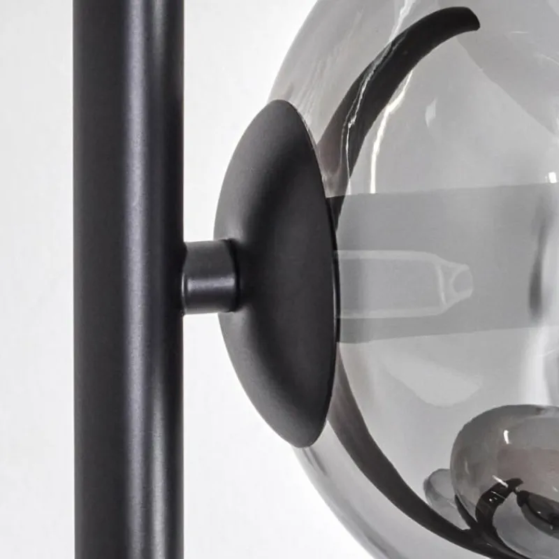 hofstein Ripoll Lampadaire Fumé, 4 lumières