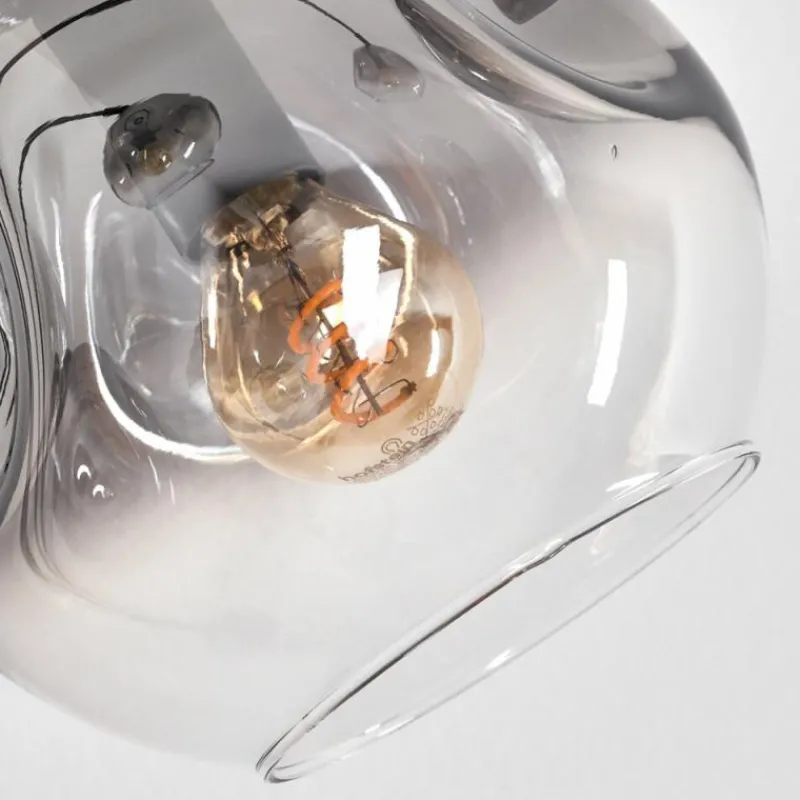 hofstein Ripoll Lampadaire Noir, 5 lumières