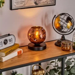 hofstein Ripoll Lampe à poser Noir, 1 lumière