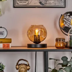 hofstein Ripoll Lampe à poser Noir, 1 lumière