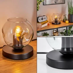 hofstein Ripoll Lampe à poser Noir, 1 lumière