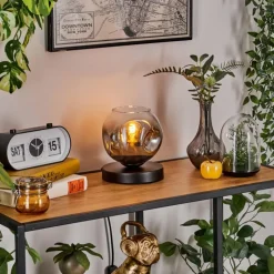 hofstein Ripoll Lampe à poser Noir, 1 lumière