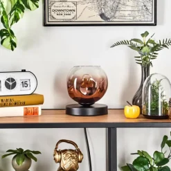 hofstein Ripoll Lampe à poser Noir, 1 lumière