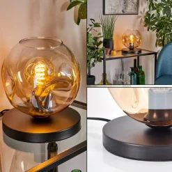 hofstein Ripoll Lampe à poser Noir, 1 lumière