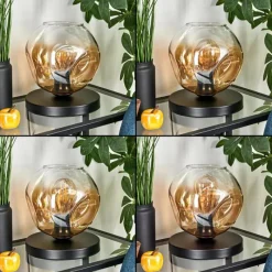 hofstein Ripoll Lampe à poser Noir, 1 lumière