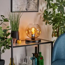 hofstein Ripoll Lampe à poser Noir, 1 lumière