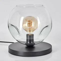 hofstein Ripoll Lampe à poser Noir, 1 lumière