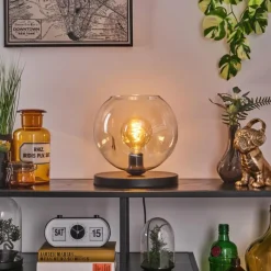 hofstein Ripoll Lampe à poser Noir, 1 lumière