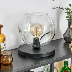 hofstein Ripoll Lampe à poser Noir, 1 lumière