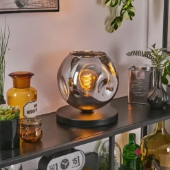 hofstein Ripoll Lampe à poser Noir, 1 lumière