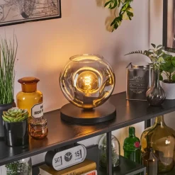 hofstein Ripoll Lampe à poser Noir, 1 lumière