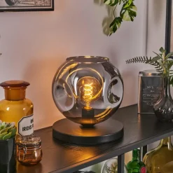 hofstein Ripoll Lampe à poser Noir, 1 lumière