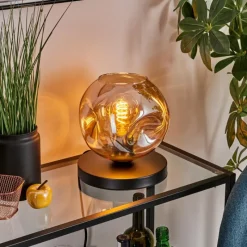 hofstein Ripoll Lampe à poser Noir, 1 lumière