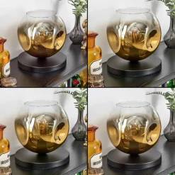 hofstein Ripoll Lampe à poser Or, Clair, 1 lumière