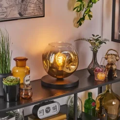 hofstein Ripoll Lampe à poser Or, Clair, 1 lumière