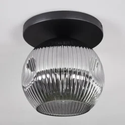 hofstein Ripoll Plafonnier, Boule lumineuse Fumé, 1 lumière