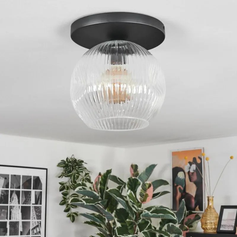 hofstein Ripoll Plafonnier, Boule lumineuse Clair, 1 lumière