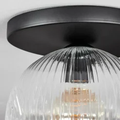 hofstein Ripoll Plafonnier, Boule lumineuse Clair, 1 lumière