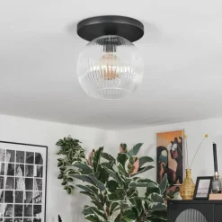 hofstein Ripoll Plafonnier, Boule lumineuse Clair, 1 lumière