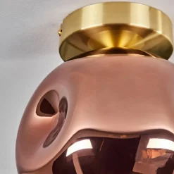 hofstein Ripoll Plafonnier Or, Noir, 1 lumière