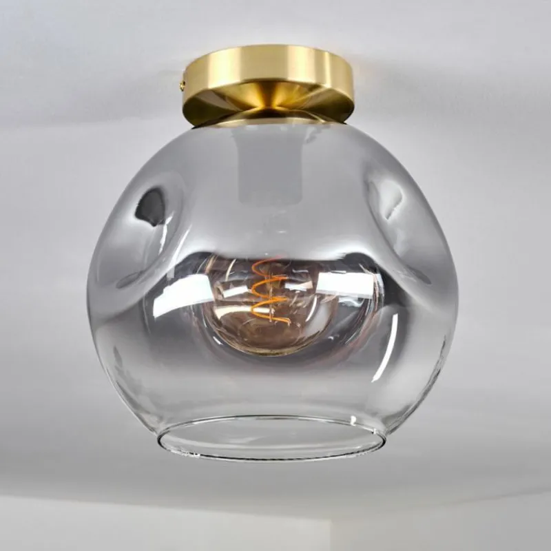 Lampes Dorées-hofstein Ripoll Plafonnier Or, Noir, 1 lumière