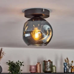 hofstein Ripoll Plafonnier, Spot de plafond Bleu, 1 lumière