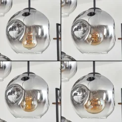 Suspension Verre Fumé-hofstein Ripoll Suspension, Boule lumineuse, Suspension Clair, Fumé, 4 lumières