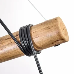 Suspension Verre Fumé-hofstein Ripoll Suspension, Boule lumineuse, Suspension Écru, Noir, 5 lumières