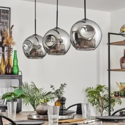 hofstein Ripoll Suspension Chrome, 3 lumières