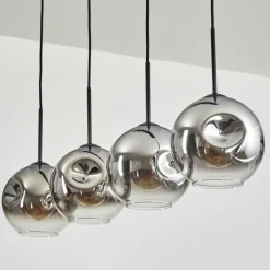 hofstein Ripoll Suspension Chrome, Clair, 4 lumières