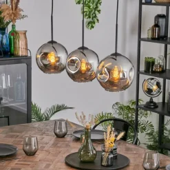 hofstein Ripoll Suspension Chrome, 3 lumières