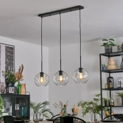 hofstein Ripoll Suspension Clair, 3 lumières