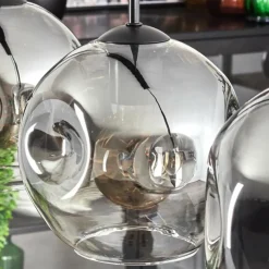 Suspension Verre Fumé-hofstein Ripoll Suspension Clair, Fumé, 4 lumières