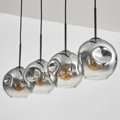 Suspension Verre Fumé-hofstein Ripoll Suspension Clair, Fumé, 4 lumières