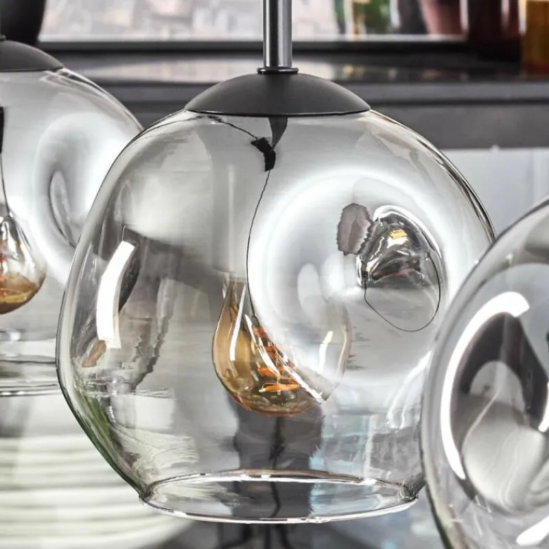 hofstein Ripoll Suspension Clair, Fumé, 3 lumières