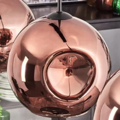 hofstein Ripoll Suspension Noir, 3 lumières