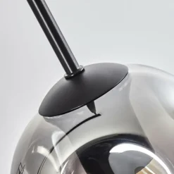 hofstein Ripoll Suspension Noir, 4 lumières