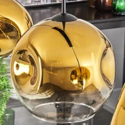 hofstein Ripoll Suspension Or, Clair, 3 lumières