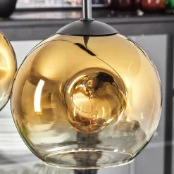 hofstein Ripoll Suspension Or, Clair, 3 lumières