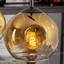 hofstein Ripoll Suspension Or, Clair, 3 lumières