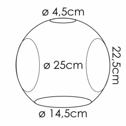 hofstein Ripoll Verre de rechange Clair, Cuivré